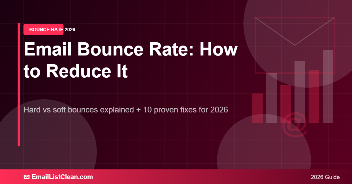 Email bounce rate impact on global email compliance and sender reputation